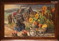 Сергей Сорокин. Бабка Маня. 2016. Холст, масло