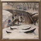 Сергей Сорокин. Суббота. 1974. Холст, масло