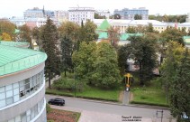 Вид на территорию Нижегородского кремля с Соборной колокольни. 2 октября 2025 года. Фото Татьяны Шепелевой