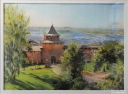 Марина Никифорова. Солнечный день в Кремле. 2025. Бумага, акварель