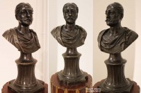 Неизвестный мастер XIX века. Бюст Николая I. Бронза, литье, патинирование