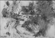 Алексей Мясников. После дождя. 2024. Бумага, уголь