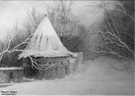 Иван Ворожейкин. Печёрский монастырь. 2020. Бумага, карандаш