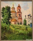 Иван Ворожейкин. Николо-Погост. 2023. Холст, масло