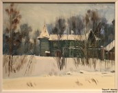 Иван Ворожейкин. Усадьба Левашовых. Галибиха. 2023. Холст, масло