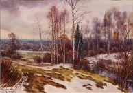 Иван Ворожейкин. Без названия. Бумага, акварель