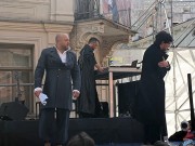 ''Один день... Фёдора Михайловича''. Спектакль-хоррор ''1866/ПРЕСТУПЛЕНИЕ/2022''. Санкт-Петербург, 2 июля 2022 года. Фото Марии Ахмадулиной