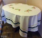 Старинная скатерть. КИКМЗ. Фото Татьяны Шепелевой