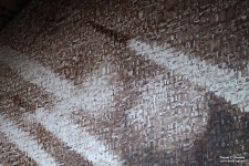 ''Наша Победа''. Триптих в технике FrameUnite Art в Нижегородском кремле. Автор Игорь Пшеницын. Правая часть - реактивный миномет ''Катюша''. Фрагмент