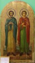 Икона ''Святые мученики Флор и Лавр''. Фото Татьяны Шепелевой