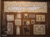 Салфетки и панно 1930-40 гг. Сцепная техника. Музей кружева. Вологда, июнь 2014 года. Фото Татьяны Шепелевой
