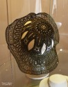 Аксессуары из кружева. Женская шляпа. Музей кружева. Вологда, июнь 2014 года. Фото Татьяны Шепелевой