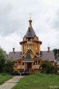 Храм во имя святаго благовернаго равноапостольнаго князя Владимира. Деревня Сартаково, Богородский район Нижегородской области. Фото Татьяны Шепелевой. 27 августа 2014 года