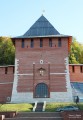 Зачатьевская (Зачатская) башня Нижегородского кремля. Фото Татьяны Шепелевой. 24 сентября 2014 года