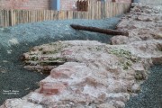 Руины стены возле Зачатьевской башни Нижегородского кремля. Фото Татьяны Шепелевой. 24 сентября 2014 года