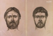 Реконструкция облика нижегородцев XVII-XVIII вв. по черепам с некрополя у собора Михаила Архангела в кремле. Фото Татьяны Шепелевой. 24 сентября 2014 года