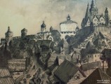 С.Л. Агафонов. Нижегородский кремль XIV в.. Горький, 1944 год. Репродукция. Фото Татьяны Шепелевой. 24 сентября 2014 года