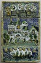 Декоративные украшения из керамики. Центр развития гончарного искусства, г. Богородск Нижегородской области. 13 марта 2015 года. Фото Татьяны Шепелевой