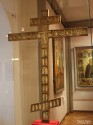 Крест запрестольный (Киликиевский) (первая половина XVI века). Из собрания ВГИАХМЗ. Вологда, июнь 2014 года. Фото Татьяны Шепелевой