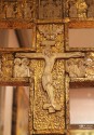 Крест запрестольный (Киликиевский) (первая половина XVI века). Фрагмент. Из собрания ВГИАХМЗ. Вологда, июнь 2014 года. Фото Татьяны Шепелевой