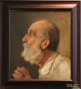 Н.А. Кошелев (1840 – 1918). Голова старика. Участник Отечественной войны 1812 года. 1974 г. Этюд. Фото Татьяны Шепелевой