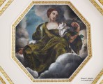 Плафон, расписанный Александром Весниным. Фрагмент. Нижний Новгород. Дом Д.В. Сироткина. Июнь 2015 года. Фото Татьяны Шепелевой