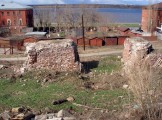 Руины Зачатской башни Нижегородского кремля. Фото Евгения Катышева. 21 мая 2008 года