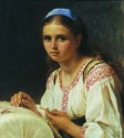 Василий Верещагин. Кружевница. Омский областной музей изобразительных искусств имени М.А. Врубеля
