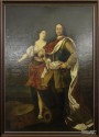 Я. Амикони. Петр I и Минерва.Холст, масло. 1740-е г..