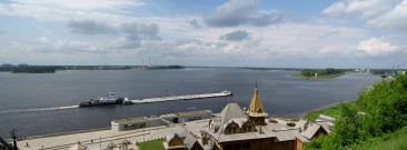Городец. На набережной