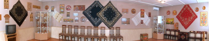 Городец. Краеведческий музей. Панорама промыслов