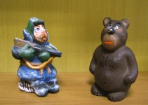 ''Растяпинская забава''. Охотник и медведь
