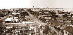 Панорама старого Канавина и прилегающей к нему территории Нижегородской ярмарки. Начало XX-го века. Фото М.П. Дмитриева