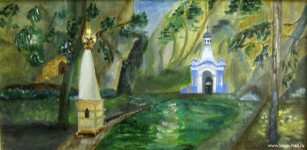 Варя Черняева. Часовня Иверская. Горячий Ключ. 2008 г.