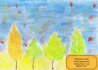 ''Миновало лето, осень наступила''. Куренев Саша, 5 лет