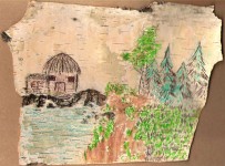 Жилище лесного колдуна. Меграбян Аксэник, 5 класс школы № 85