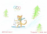 ''Олимпиада 2014''. Гордеева Настя, МБДОУ детский сад № 7