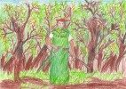 ''Робин Гуд''. Рис. Гриши Воловика, 2 кл.