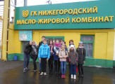 Экскурсия на ГК НМЖК. Старшеклассники школы № 181. Начало экскурсии. 17 октября 2017 года