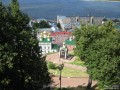 Вид на Храм Иоанна Предтечи со стены Нижегородского кремля. Июль 2010 г.
