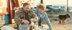 Сергей Блохин в фильме ''На игре''. Кадр из фильма