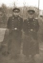 Семен Иванович Борисов с сослуживцем. Фото из семейного архива Борисовых