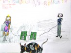 Детский (подростковый) клуб ''Бригантина''. Детские рисунки