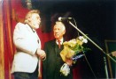 Юбилей Абрека Исаевича Дудельзака. От Нижегородского оделения Союза театральных деятелей юбиляра поздравляет народный артист России Александр Познанский 