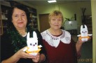 Огнева Л.И. и Хайтарова В.С.. Клуб ''Радость''. Выставка работ Веры Сергеевны в технике модульного оригами