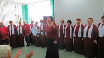 Благодарственное письмо от руководства ЦБС Канавинского района вручено художественному руководителю хора ''Русская душа'' Т.А. Власовой. ЦРБ им. Ф.М. Достоевского. 6 октября 2015 года