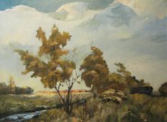 Сергей Квач. Заброшенный хутор. Осень