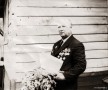 Петр Никитич Зыряев на партийном митинге