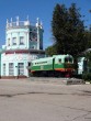 Детская железная дорога. Тепловоз ТУ2-233, установленныйу здания станции ''Родина'' в год 75-летия ДЖД. 30 июня 2014 года. Фото Галины Васильевны Яковлевой Детская железная дорога. Тепловоз ТУ2-233, установленныйу здания станции ''Родина'' в год 75-летия ДЖД. 30 июня 2014 года. Фото Галины Васильевны Яковлевой